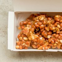 one pound peanut brittle