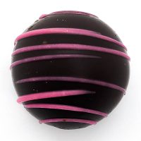 dark chocolate raspberry truffle
